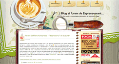 Desktop Screenshot of espressoman.ro