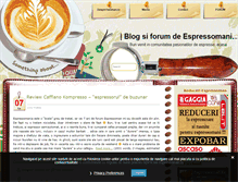 Tablet Screenshot of espressoman.ro